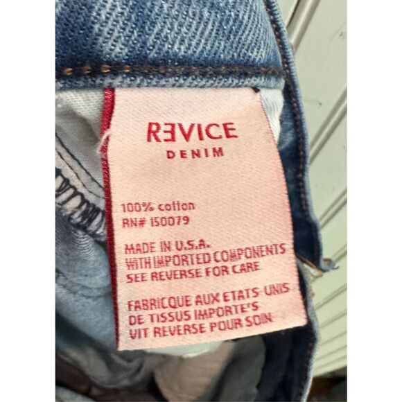 REVICE denim v cut viper jeans low waisted sz 27 - Picture 5 of 8